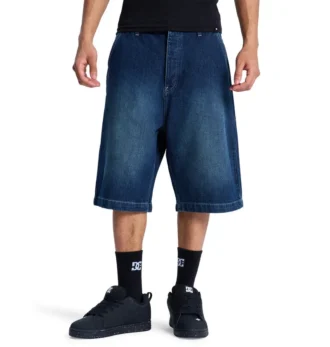 Pantalones cortos de vaqueros holgados para hombre